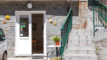 Entrada de la propiedad
