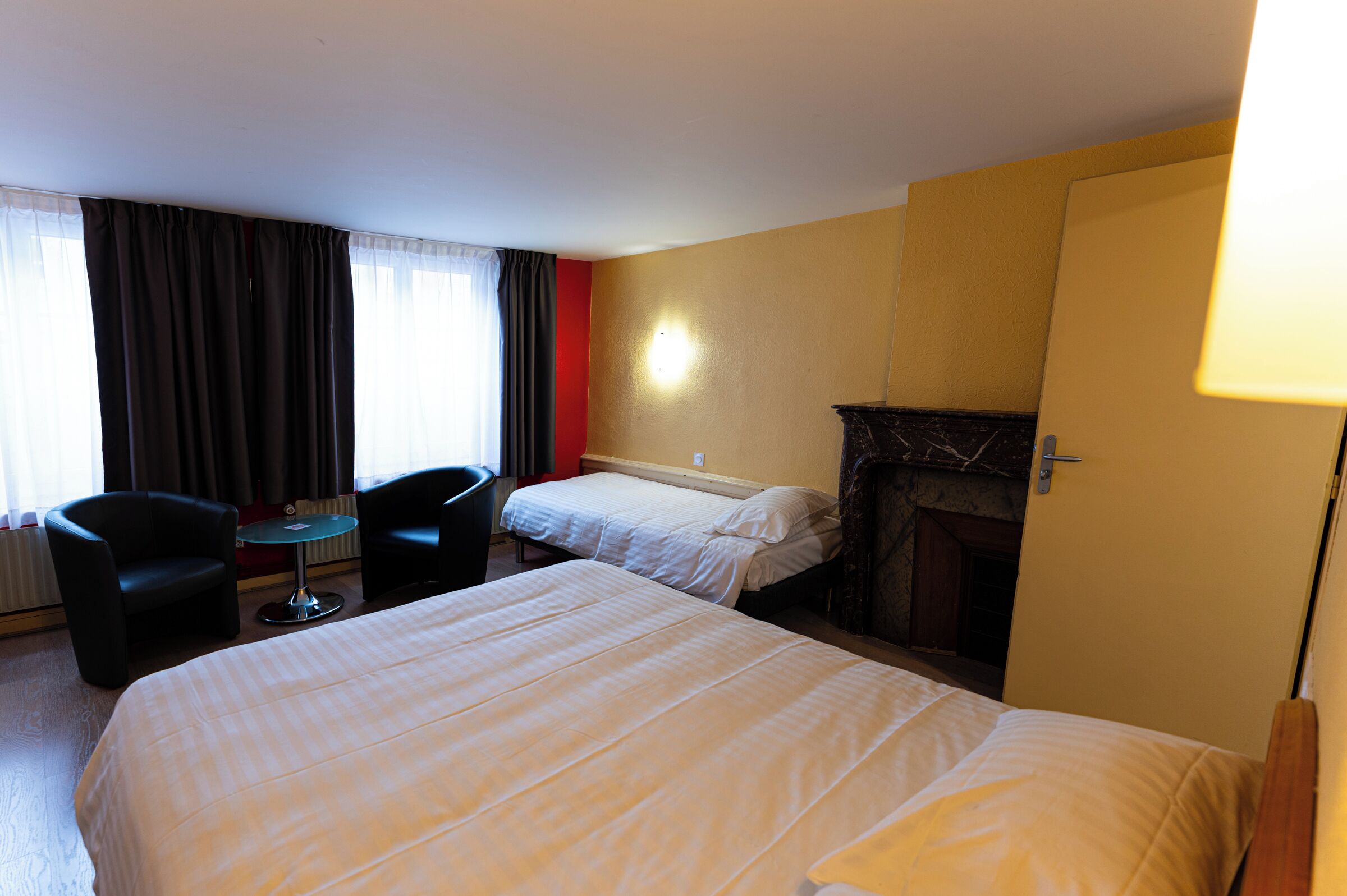 comfort quadruple room | individually decorated, individually furnished, blackout curtains