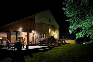 Front of property - evening/night