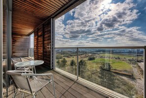 Apartamento City, 1 cama doble, vistas a la ciudad | Balcón