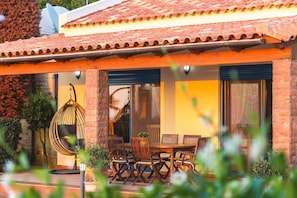 Front of property - evening/night