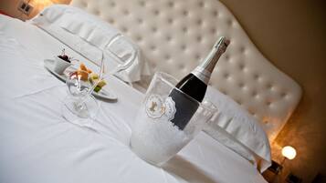 Superior Double Room Single Use | Premium bedding, desk, free WiFi, individually decorated