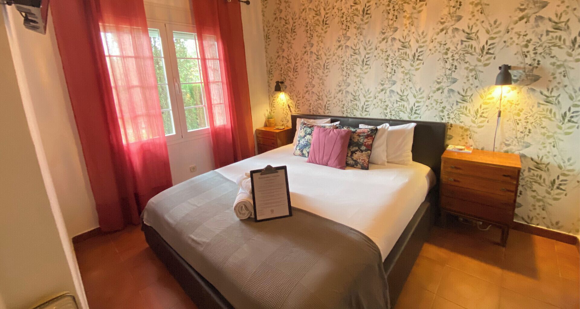 1 bedroom, premium bedding, down comforters, WiFi (free)