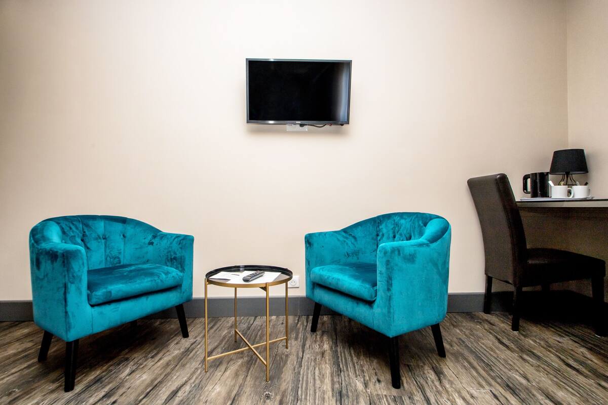 superior double room | in-room safe, desk, blackout curtains, iron/ironing board