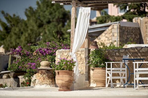 Cottage, vue mer | Terrasse/Patio
