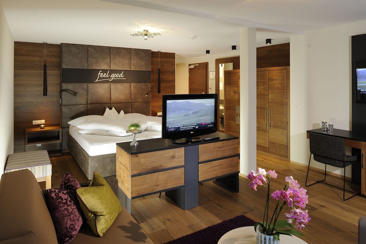 1 chambre, literie hypoallergénique, minibar