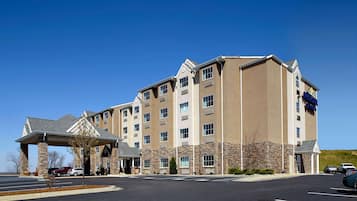 Façade de l’hébergement