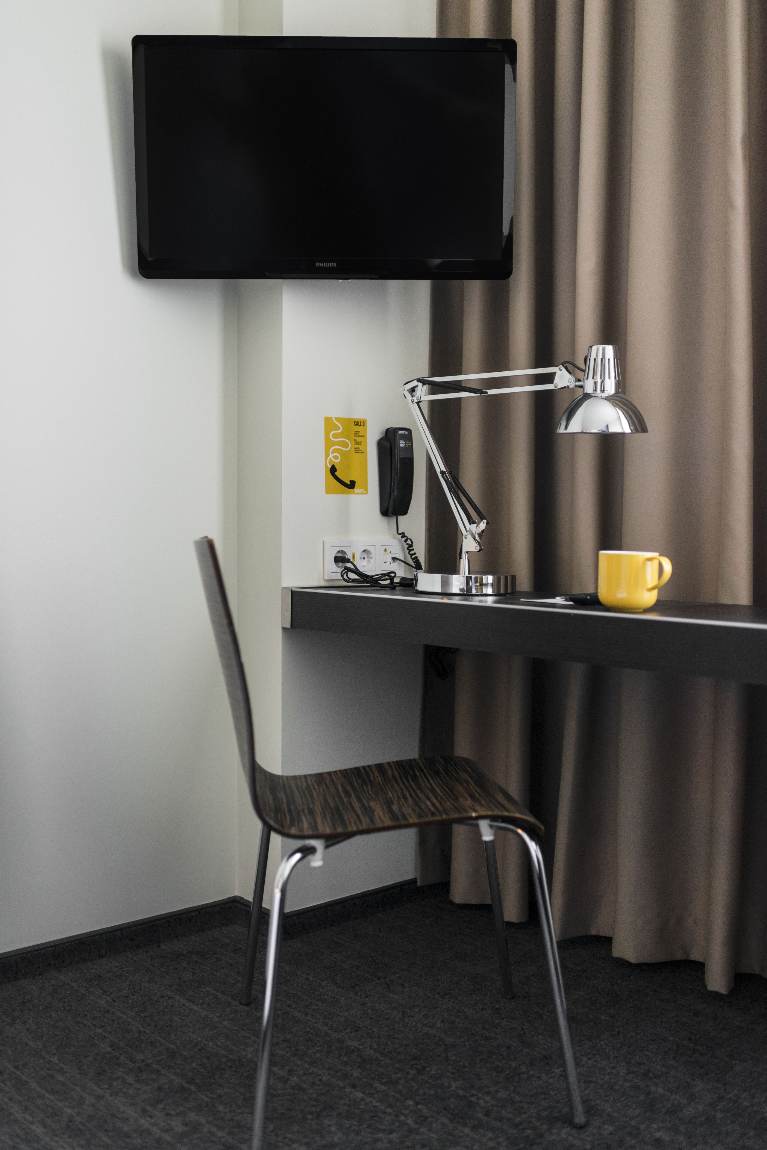 1 bedroom, desk, soundproofing, iron/ironing board