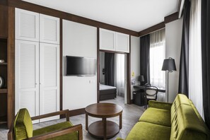 Exclusive Suite, 1 Bedroom, Non Smoking | Desk, soundproofing, iron/ironing board, free cots/infant beds - Comfort Hotel LT - Rock 'n' Roll Vilnius (Vilnius)