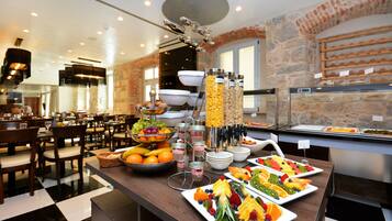 Morgenmadsbuffet hver dag mod et gebyr