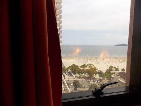 Vista desde la habitación. Ibis Santos Gonzaga Praia