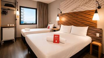 Room, Multiple Beds | Minibar, blackout drapes, free WiFi, bed sheets