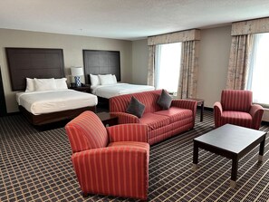 Egyptian cotton sheets, down comforters, pillowtop beds, in-room safe - The Grand Hotel Dallas (Dallas)