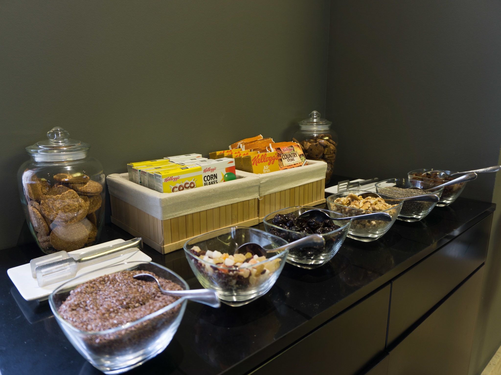 daily to-go breakfast for a fee