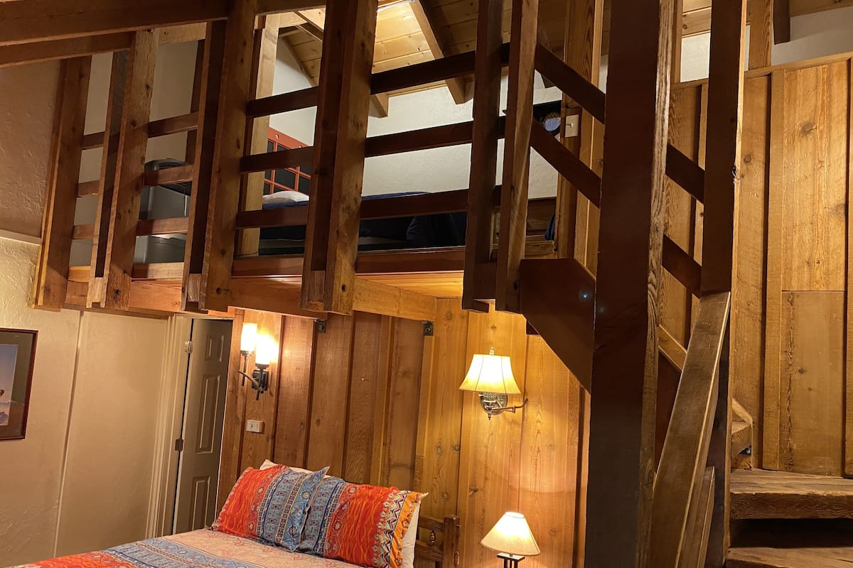 Family Loft | 1 bedroom, memory foam beds, blackout drapes, bed sheets