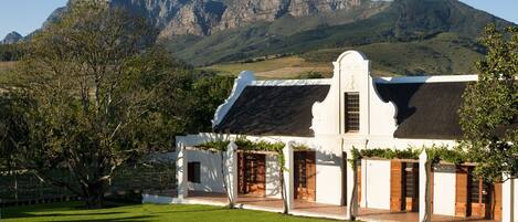 Façade de l’hébergement