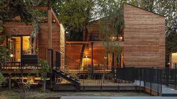 Blick auf den Garten