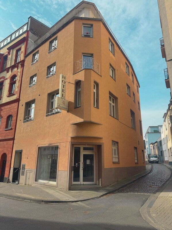 Façade de l’hébergement