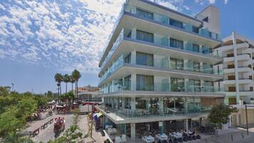 Blick von der Unterkunft