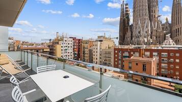 Apartament superior, 4 dormitoris, vistes a la ciutat (8 people) | Vista des de l'habitació