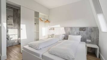 1 habitación, ropa de cama de alta calidad y colchones con pillow-top