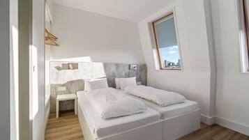 1 habitación, ropa de cama de alta calidad y colchones con pillow-top