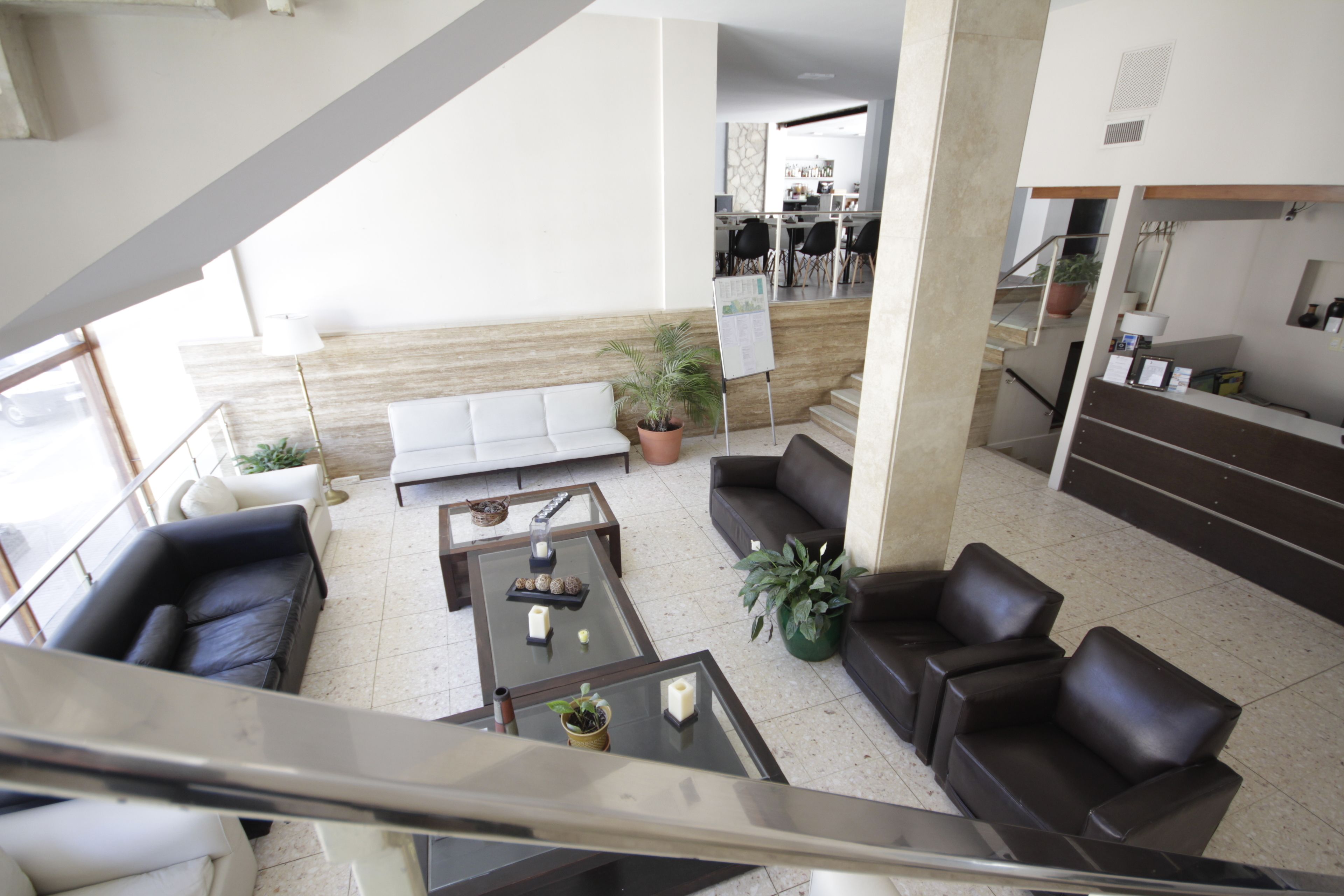 Sala de estar en el lobby