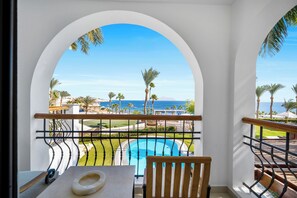 Superior Room, Multiple Beds, Sea View (Luxor Villa) | Balcony view