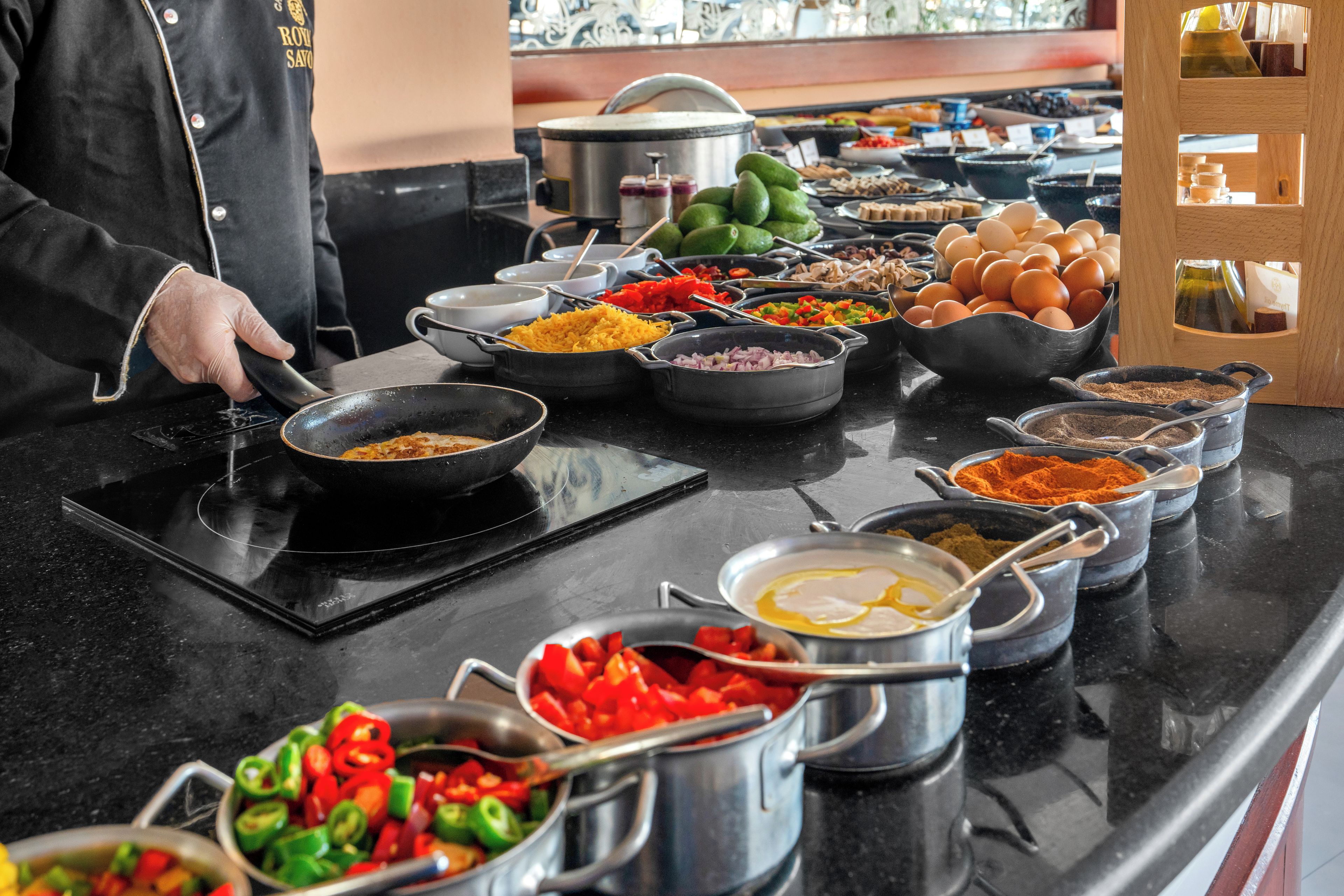 Breakfast buffet