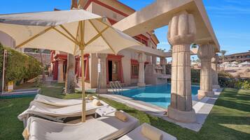 Superior Room, Multiple Beds, Sea View (Cleopatra Villa) | Terrace/patio