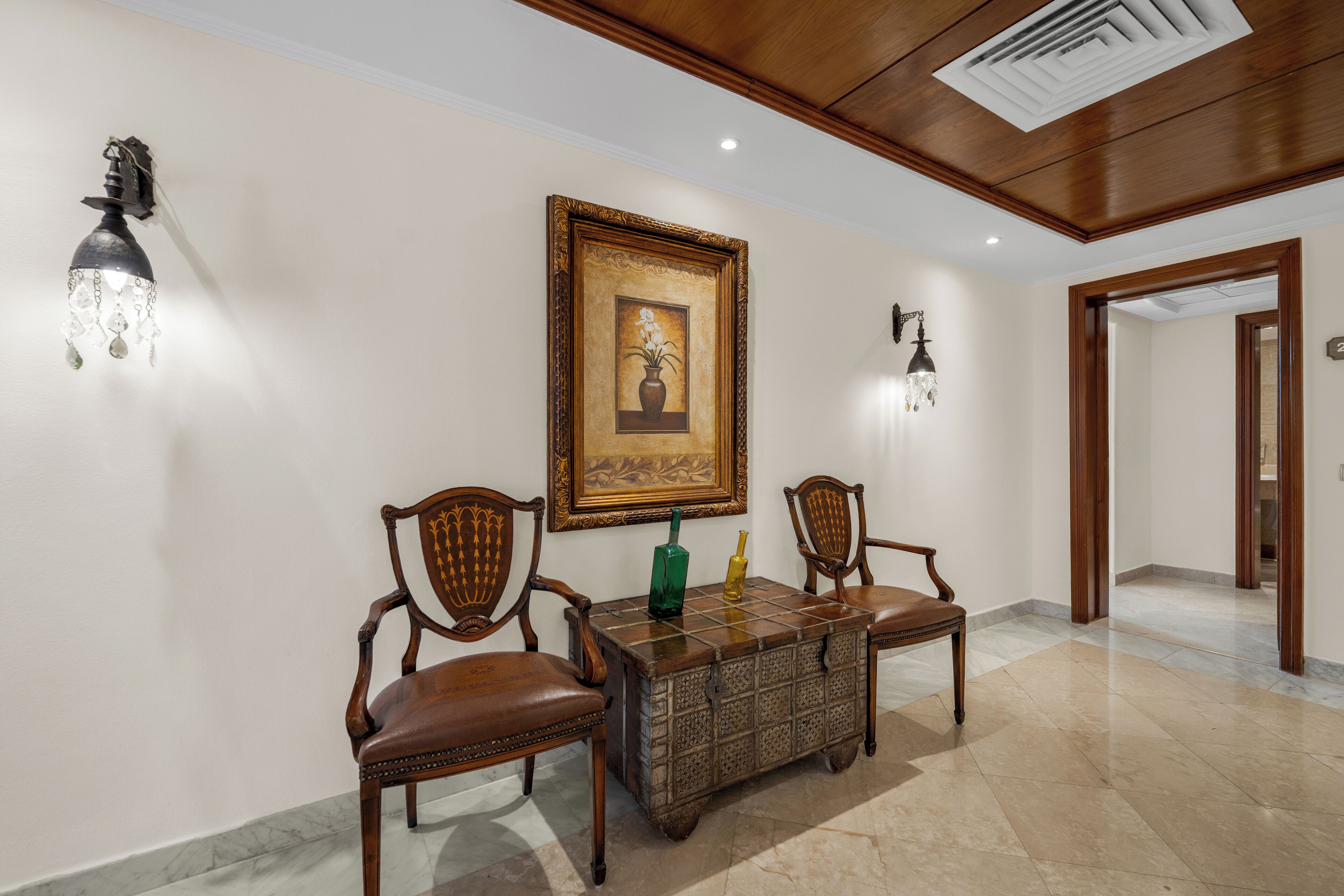 superior room, multiple beds, sea view (nazli villa) | living area | lcd tv, dvd player