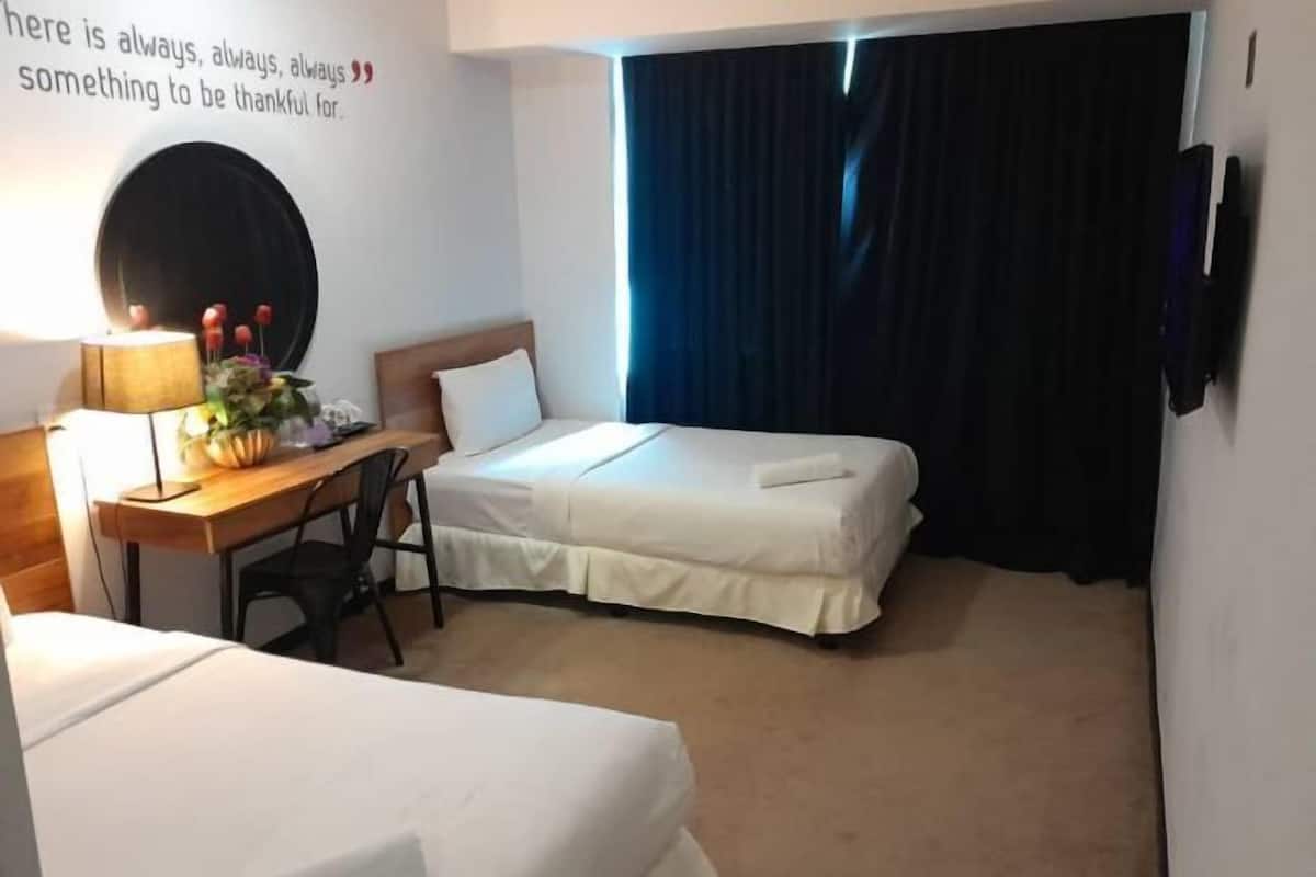 In-room safe, desk, blackout curtains, iron/ironing board