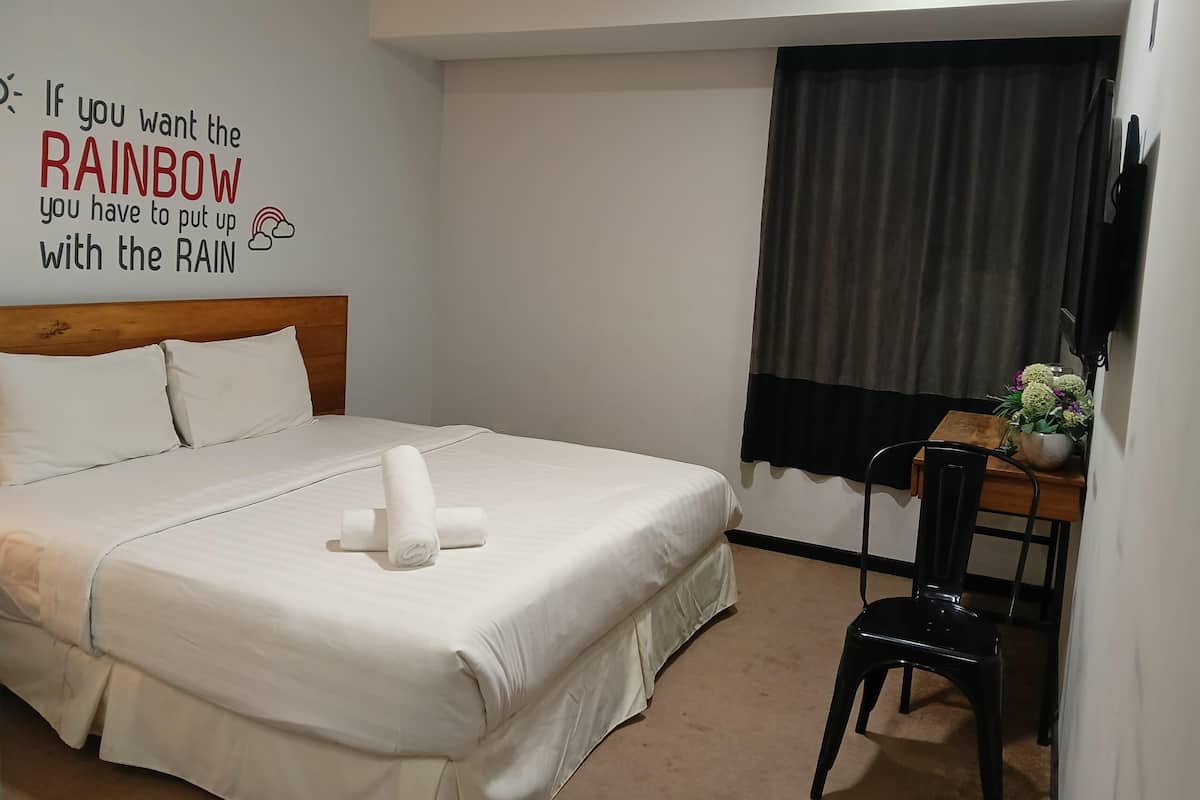 In-room safe, desk, blackout curtains, iron/ironing board