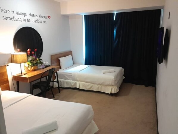 In-room safe, desk, blackout drapes, iron/ironing board