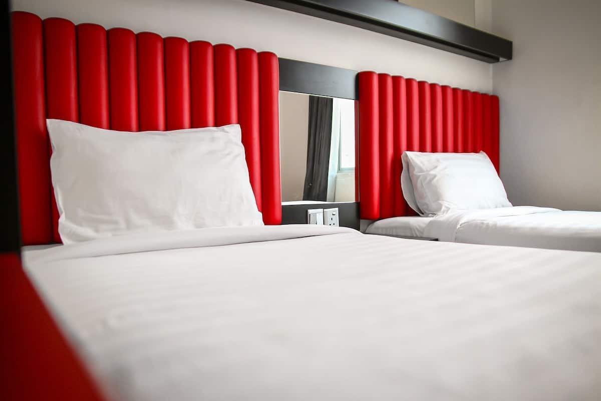 In-room safe, desk, blackout curtains, iron/ironing board
