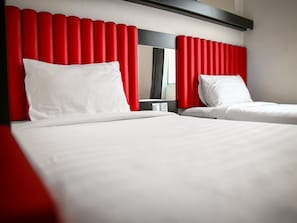 In-room safe, desk, blackout drapes, iron/ironing board
