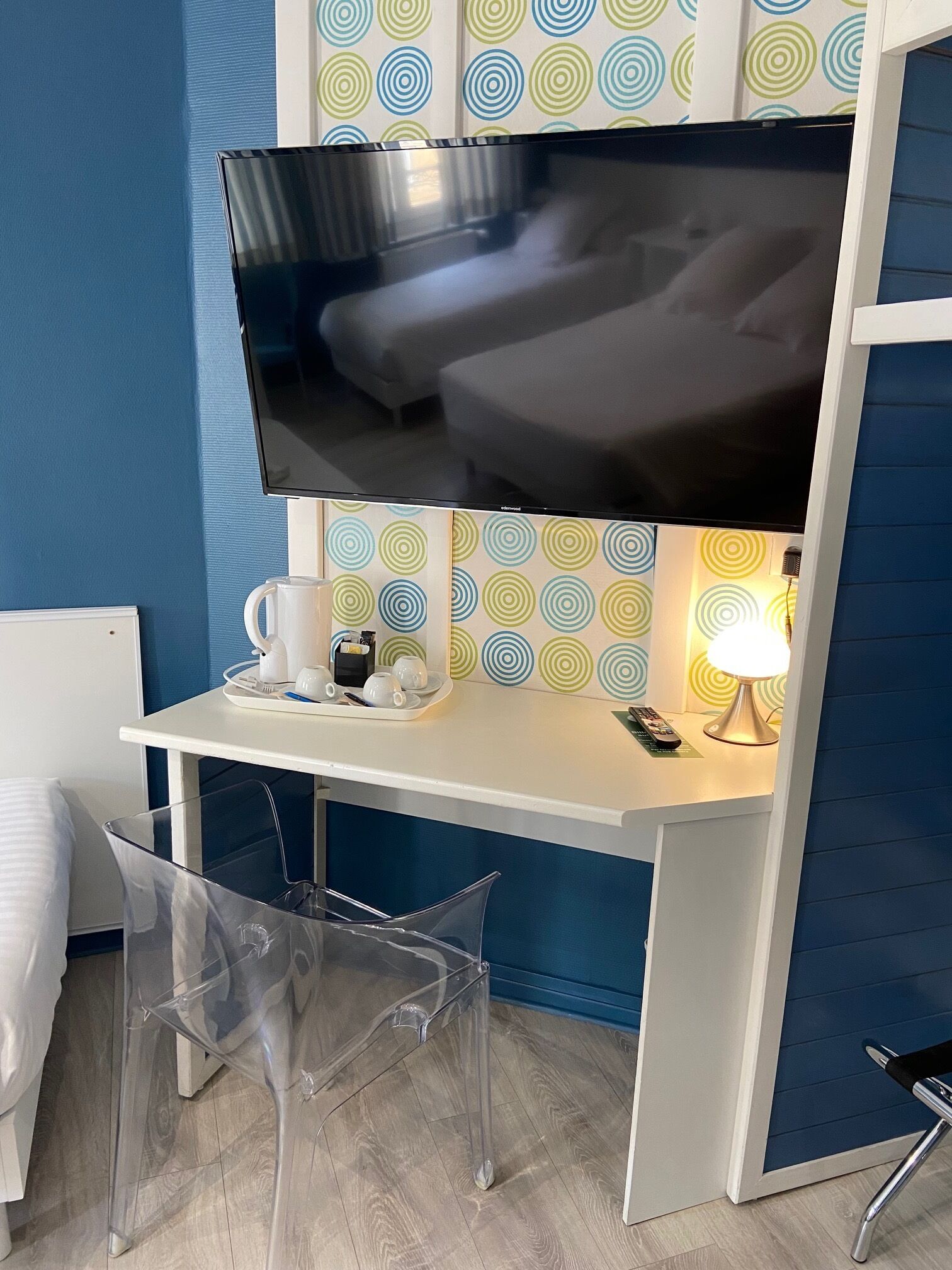 family quadruple room | individually decorated, desk, blackout curtains, soundproofing