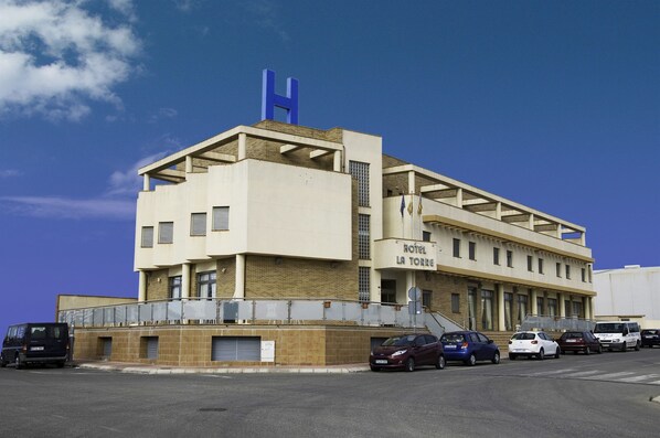 Majoituspaikan julkisivu