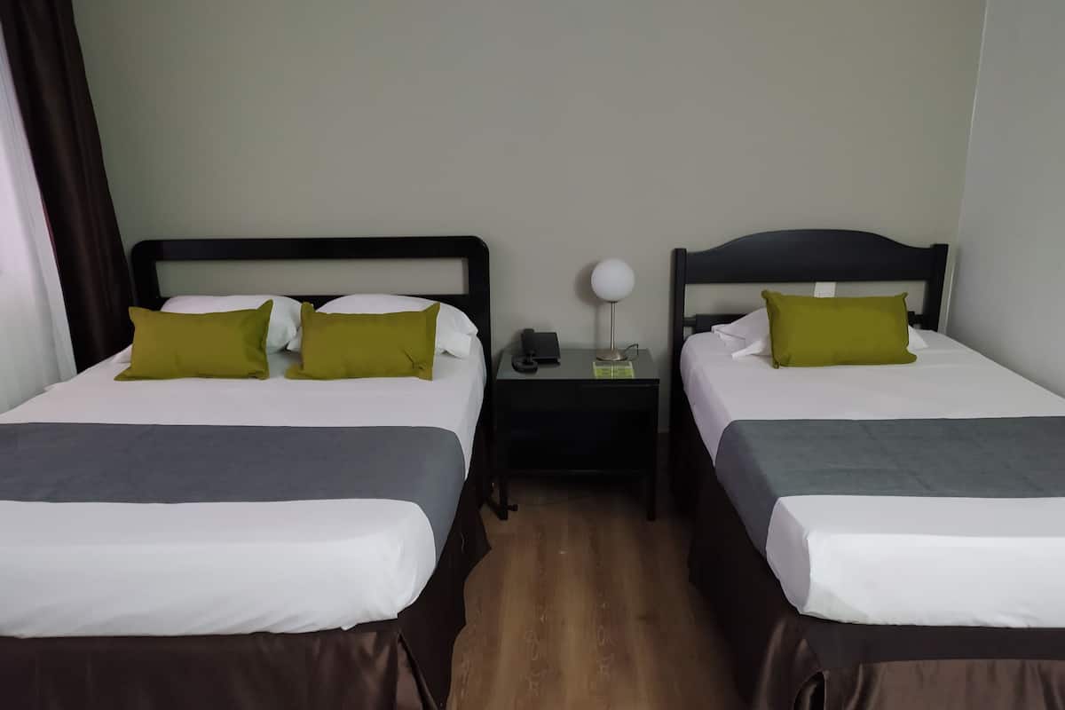 Standard Triple Room with 1 Double Bed and 1 Single Bed | Desk, iron/ironing board (on request), free WiFi, bed sheets