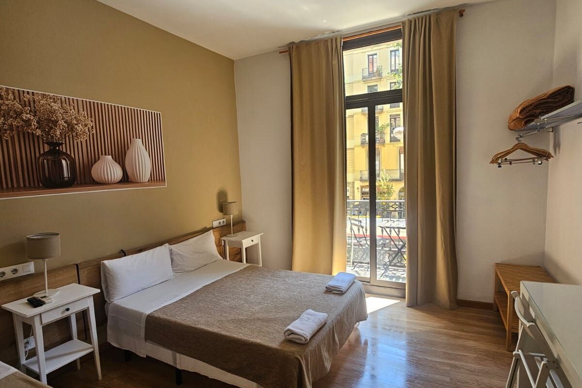 Double Room, 1 Bedroom, Private Bathroom (with extra bed) | In-room safe, iron/ironing board (on request), WiFi (free), bed sheets