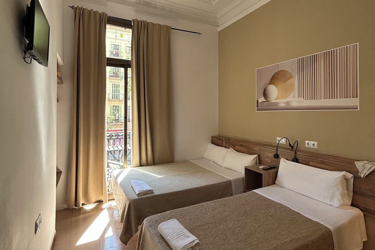 Double or Twin Room, 1 Bedroom, Private Bathroom | In-room safe, iron/ironing board (on request), WiFi (free), bed sheets