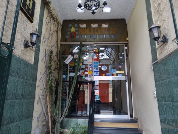 Interior entrance