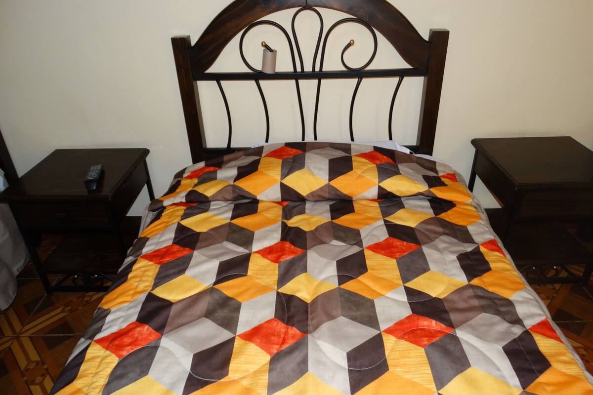 Down duvets, in-room safe, individually decorated