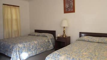 Blackout drapes, iron/ironing board, free WiFi, bed sheets