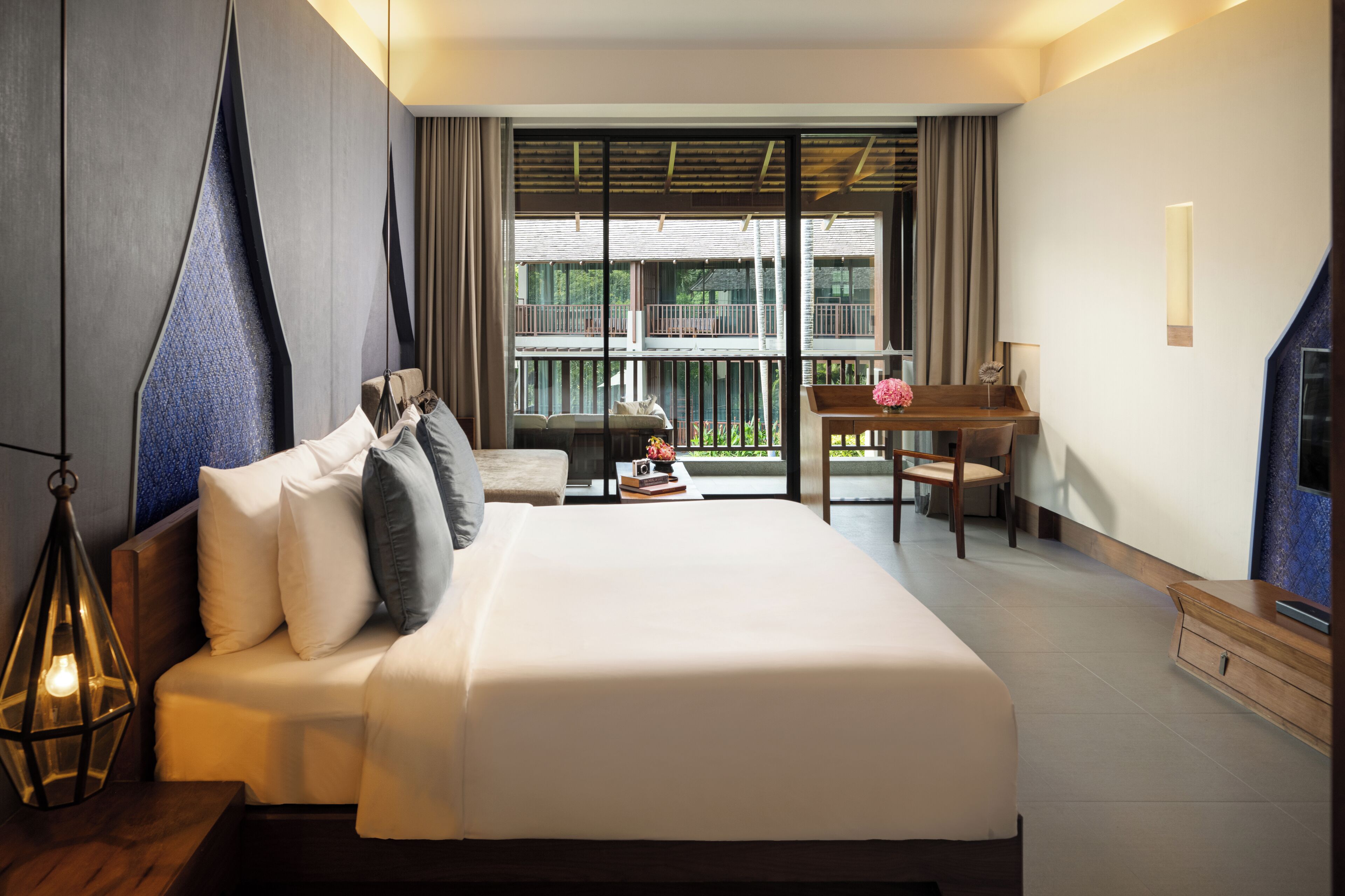Deluxe Room, Pool View, 1 King Bed & 1 Sofa Bed | View from room