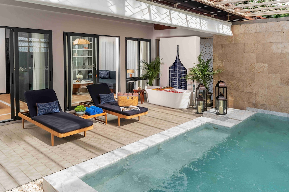 One Bedroom Pool Villa, 1 King Bed & 1 Sofa Bed | Private pool