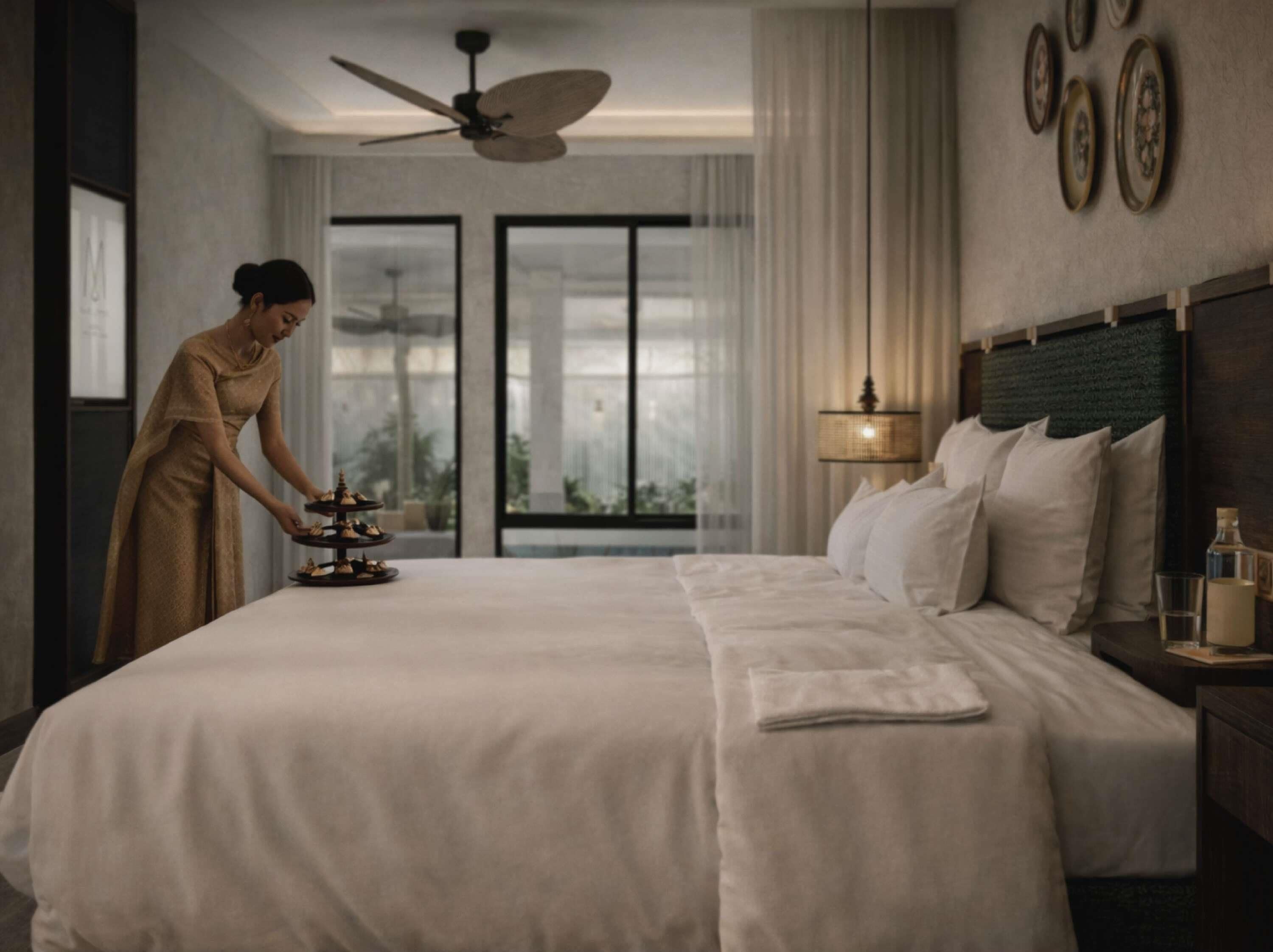 One Bedroom Pool Villa, 1 King Bed & 1 Sofa Bed | Premium bedding, down duvets, minibar, in-room safe