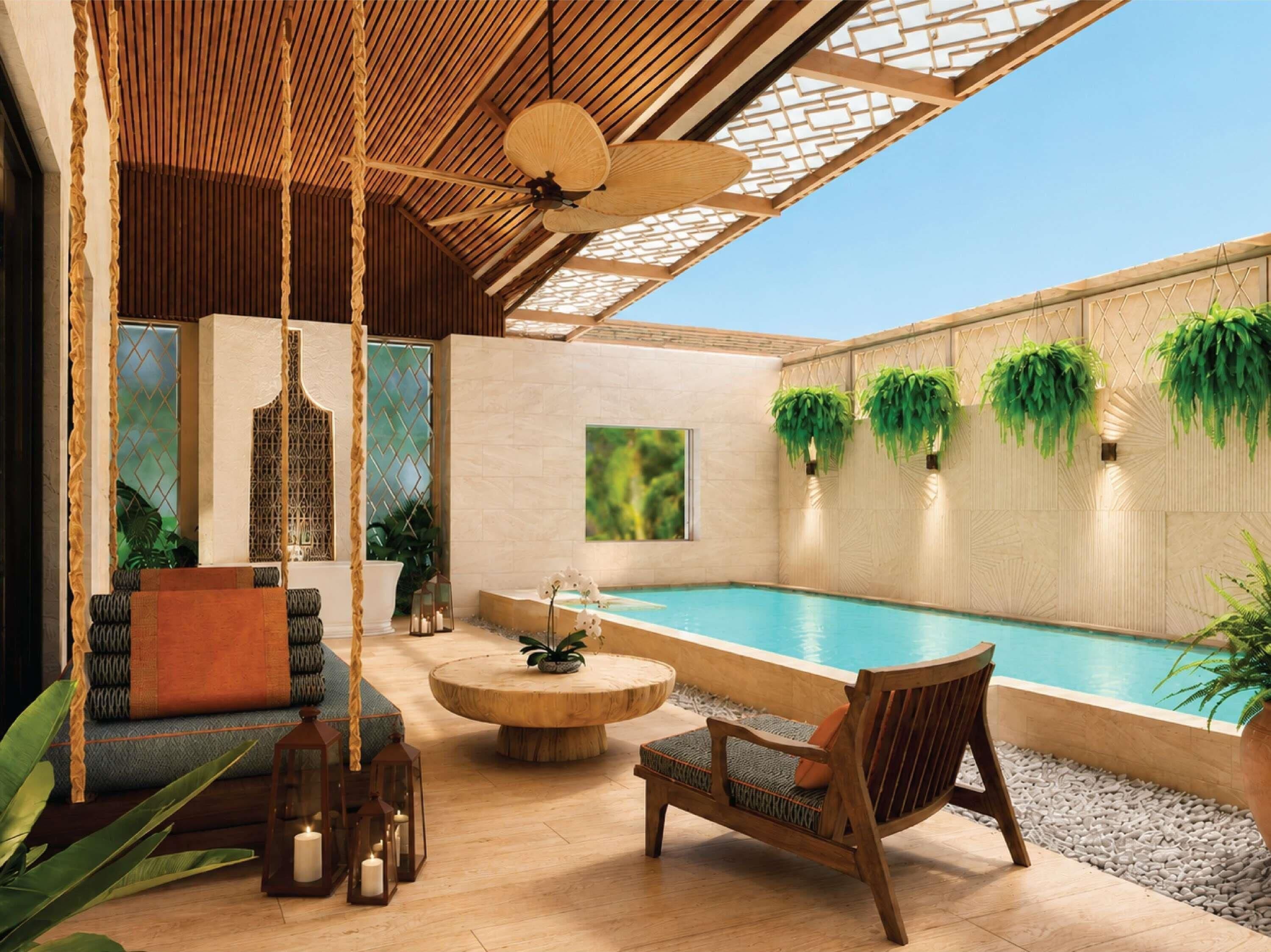 Villa, 1 Bedroom, Private Pool | Premium bedding, down comforters, minibar, in-room safe
