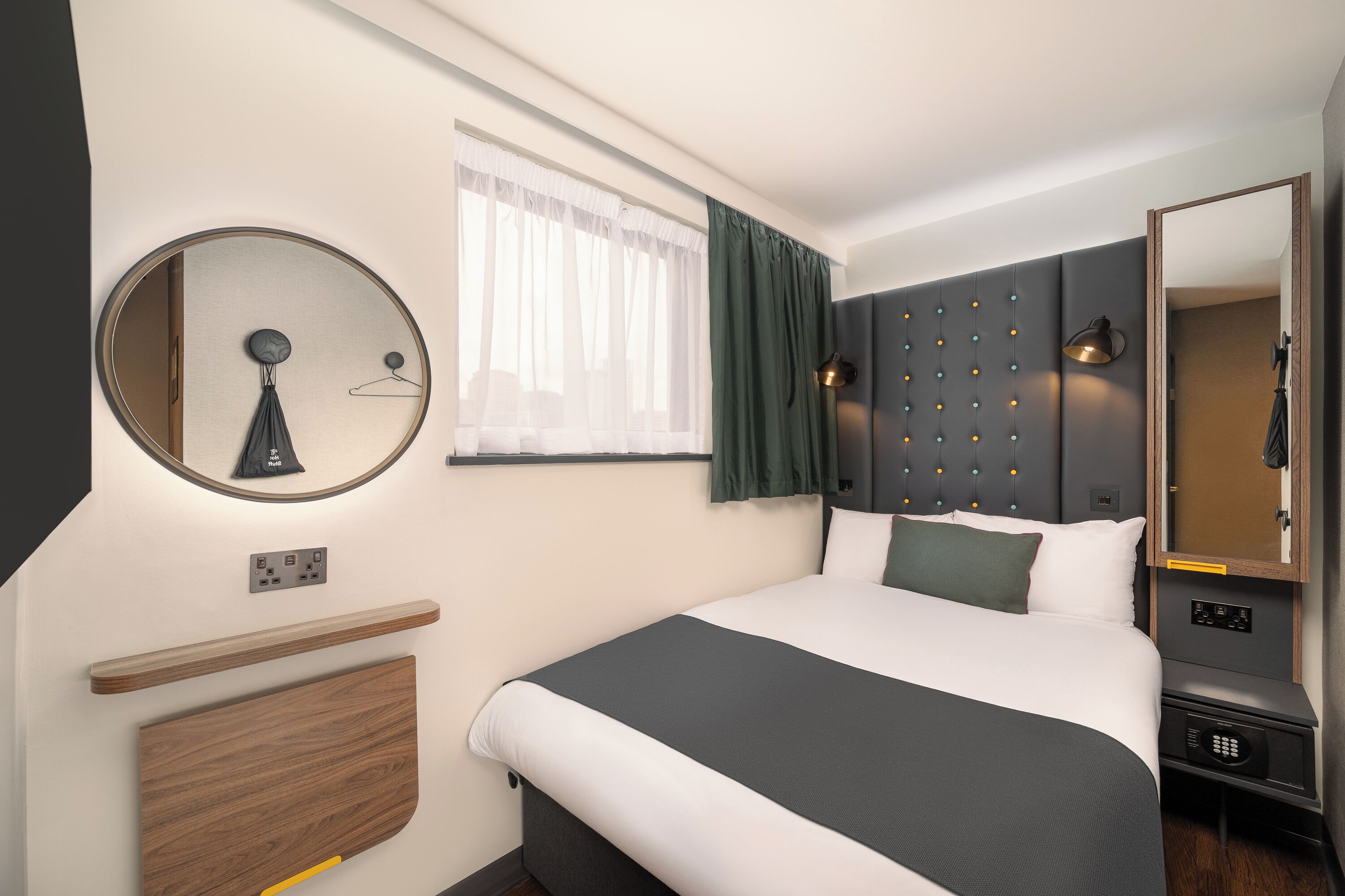 double room | in-room safe, desk, blackout curtains, free wifi