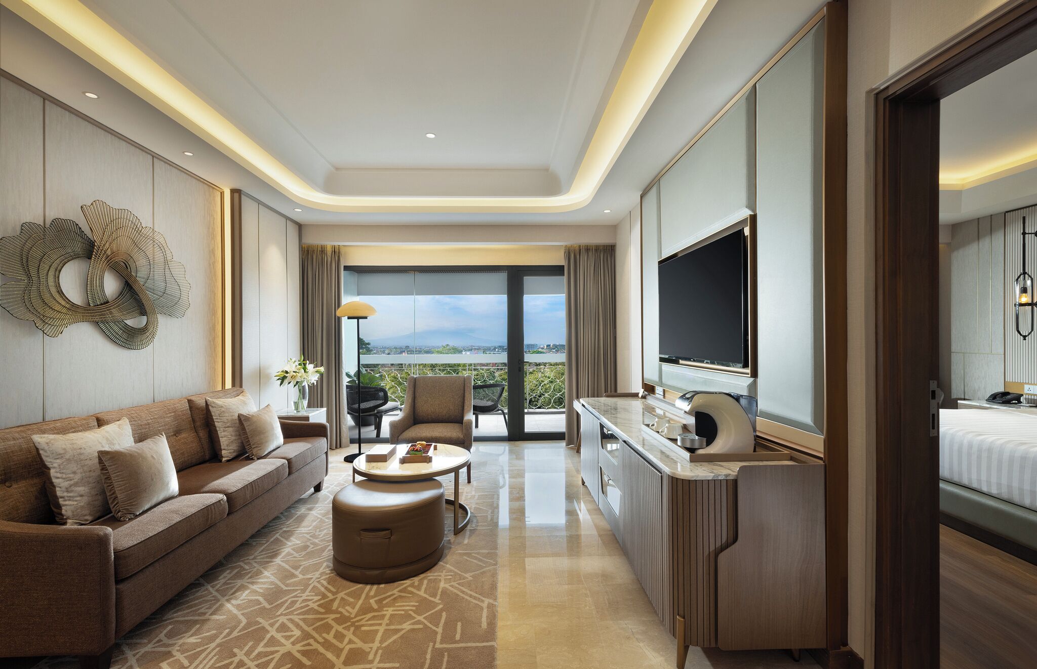 Executive Suite | Living area | LED TV